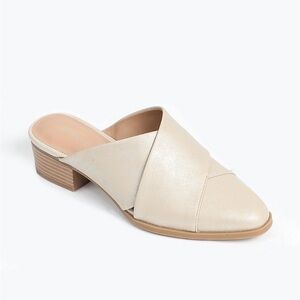 NEW Maurices SuperCush Isabel Woven Heeled Mule Shoes Women’s Size 9 NWT Slip On